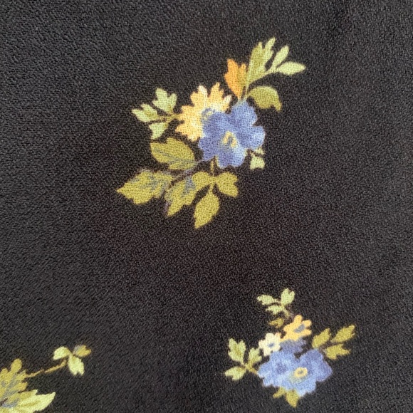 Reformation Floral Front Slit Mini Dress S EUC - Picture 5 of 5